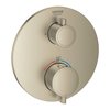 Grohe Single Function 2-Handle Thermostatic Valve Trim, Gold 24107GN0